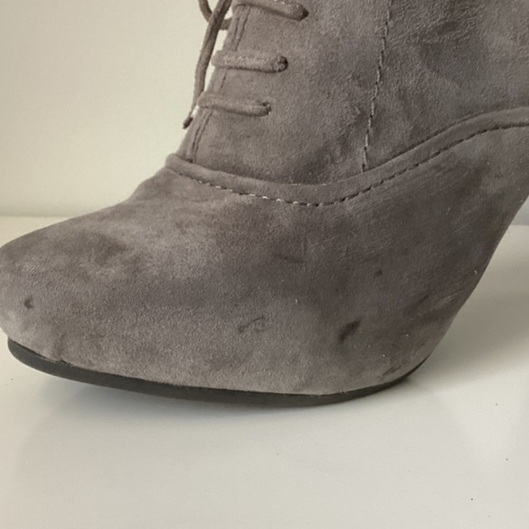 Me Too Lisbon Oxford Pumps Grey Suede - 6.5M - Picture 8 of 14